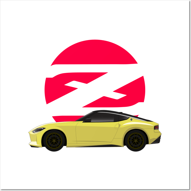 NISSAN Z Wall Art by HSDESIGNS